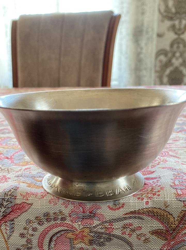 Vintage konfet qabı (melxior), Yerevan, SSR