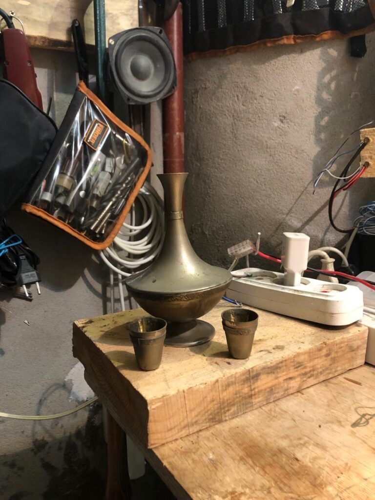 SSRİ dövründən qalan suvenir içki dəsti satılır